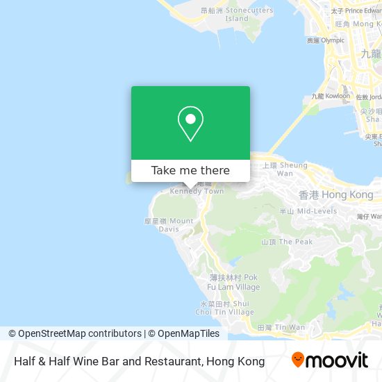 Half & Half Wine Bar and Restaurant map