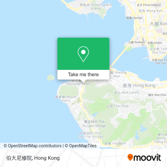 伯大尼修院地圖
