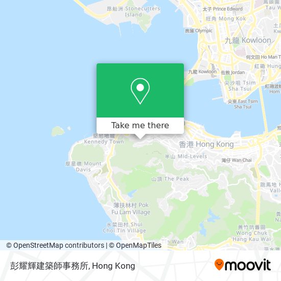 彭耀輝建築師事務所 map