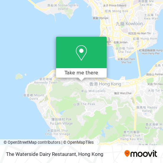 The Waterside Dairy Restaurant地圖