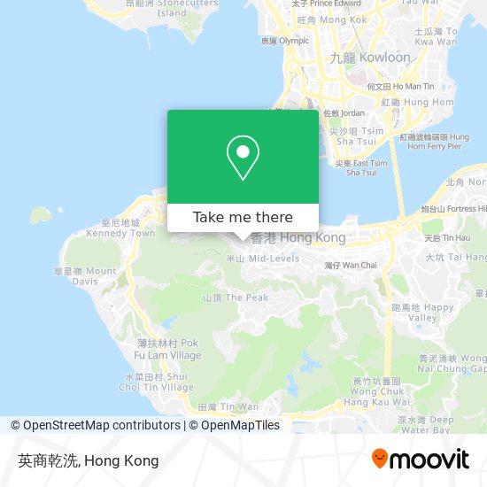 英商乾洗地圖