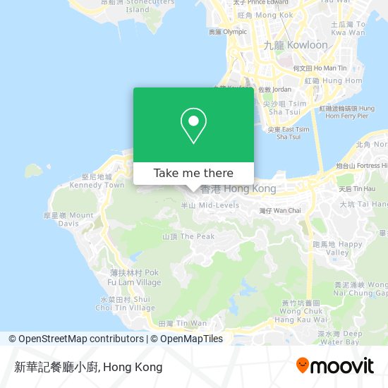 新華記餐廳小廚 map