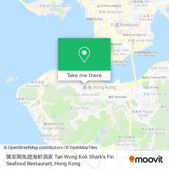騰皇閣魚翅海鮮酒家 Tan Wong Kok Shark's Fin Seafood Restaurant map