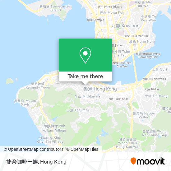 捷榮咖啡一族 map
