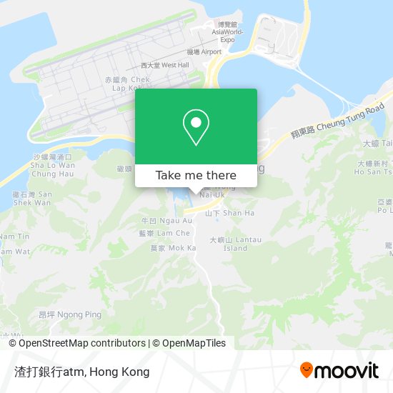 渣打銀行atm map