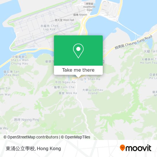 東涌公立學校 map