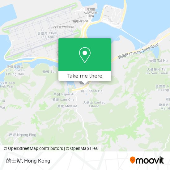 的士站地圖