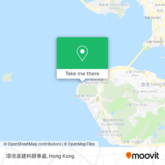 環境基建科辦事處地圖