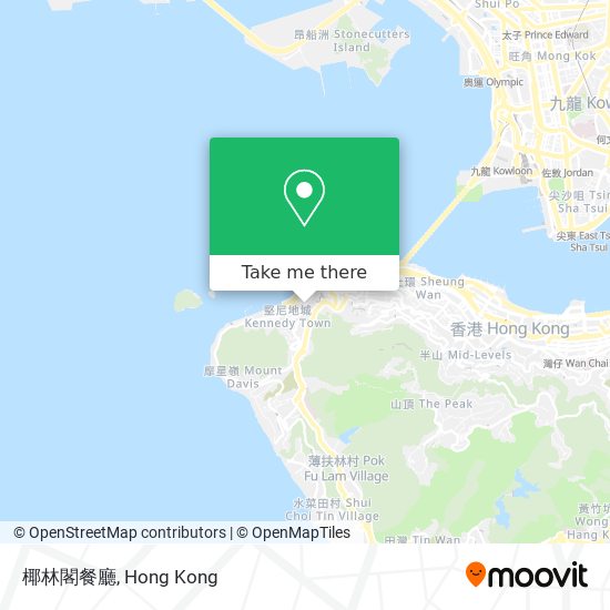 椰林閣餐廳 map