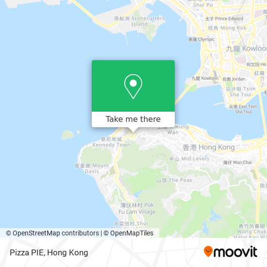 Pizza PIE map