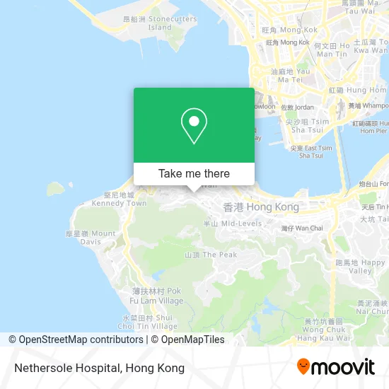 Nethersole Hospital map