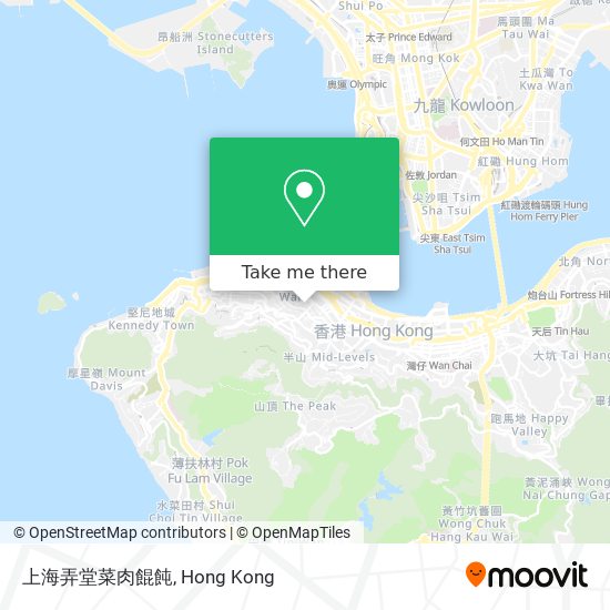 上海弄堂菜肉餛飩 map