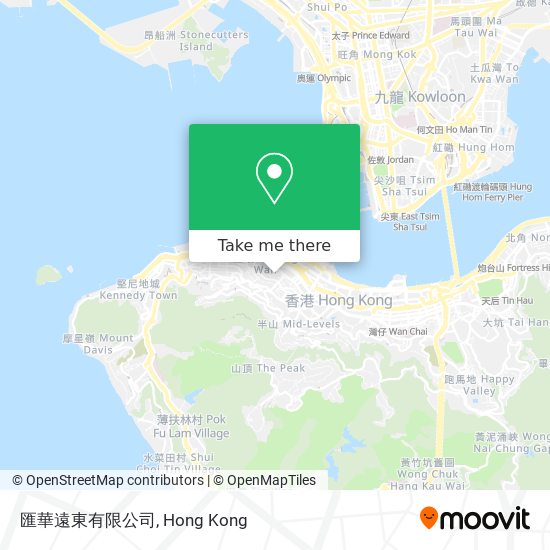 匯華遠東有限公司地圖