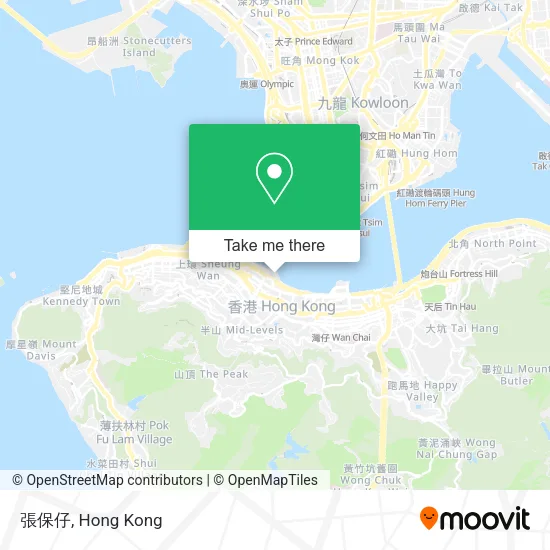張保仔地圖