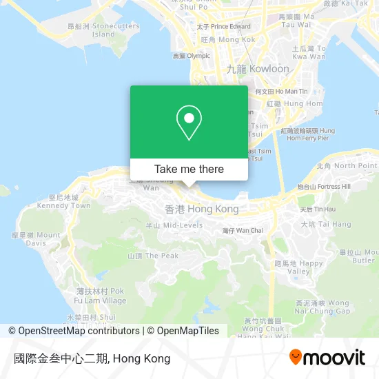 國際金叁中心二期地圖