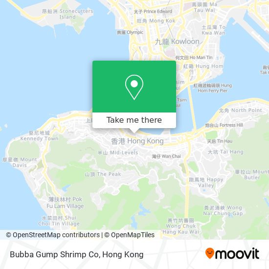 Bubba Gump Shrimp Co map