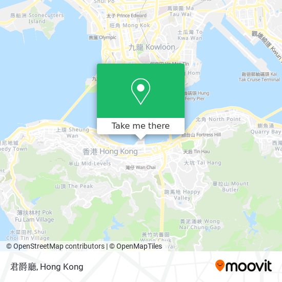 君爵廳 map