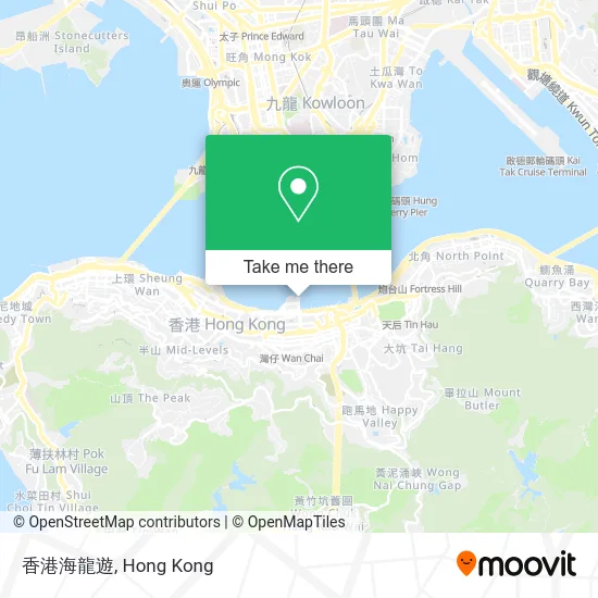 香港海龍遊 map