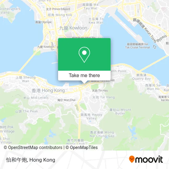 怡和午炮地圖