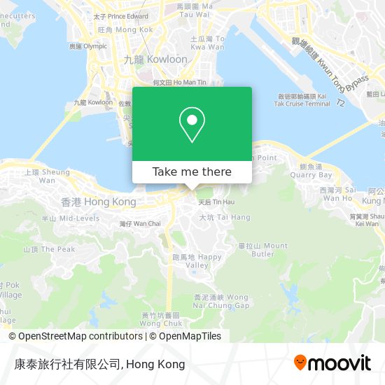 康泰旅行社有限公司 map
