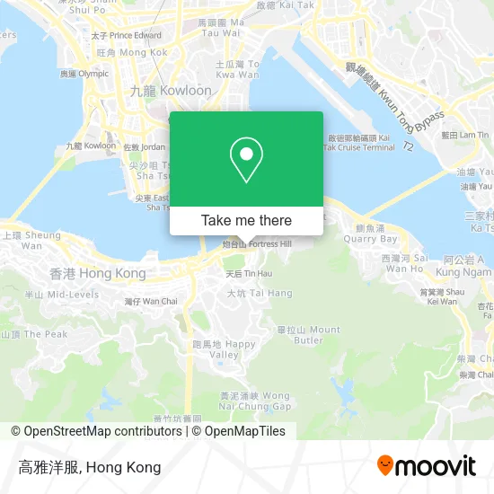 高雅洋服地圖