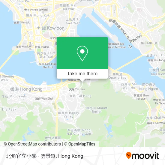 北角官立小學 - 雲景道 map