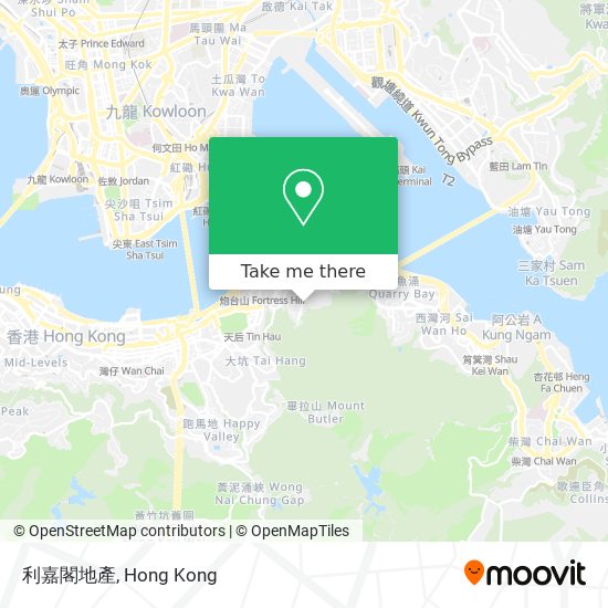 利嘉閣地產 map