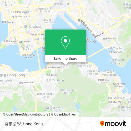蘇浙公學 map