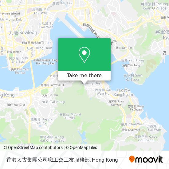 香港太古集團公司職工會工友服務部 map