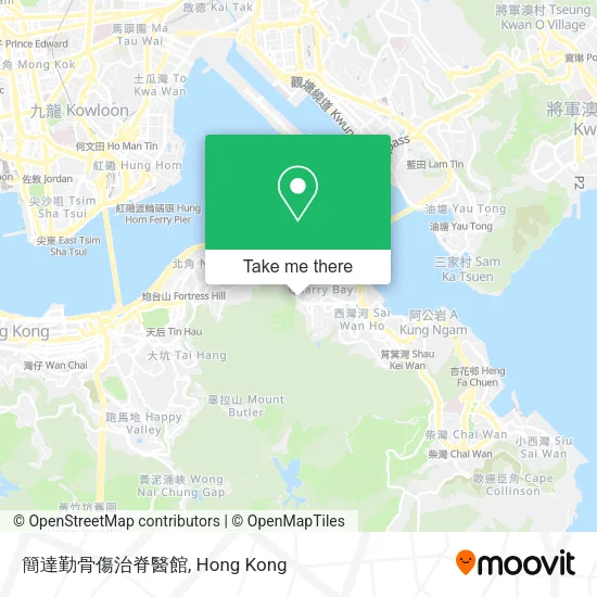 簡達勤骨傷治脊醫館 map