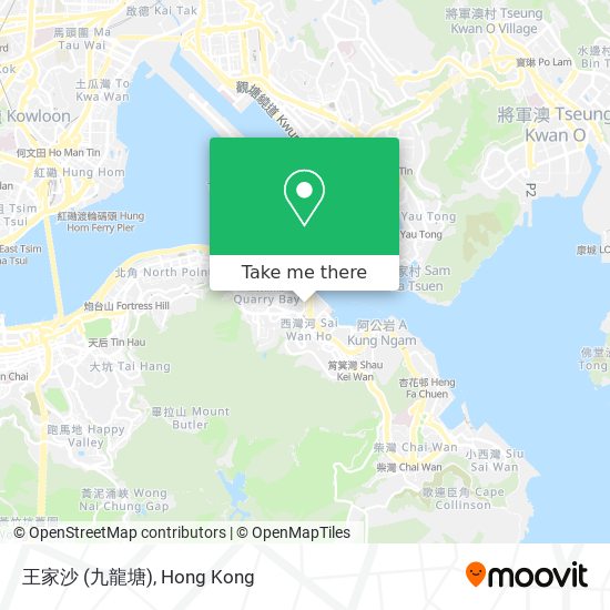 王家沙 (九龍塘)地圖