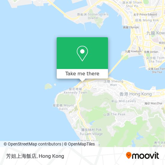 芳姐上海飯店 map