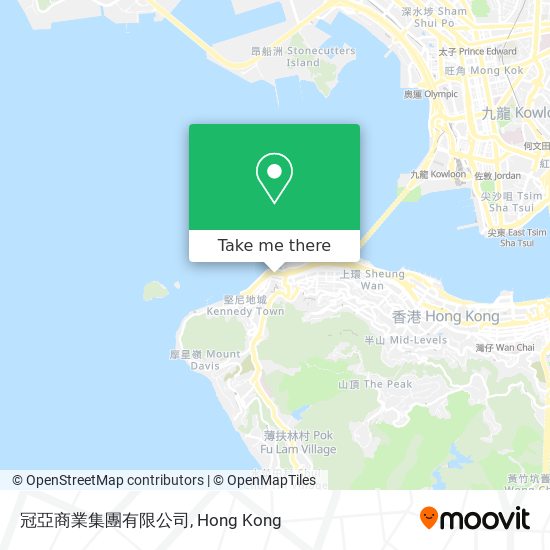 冠亞商業集團有限公司 map