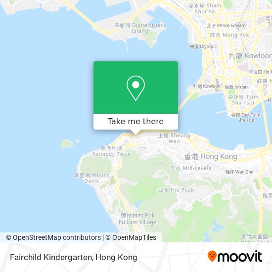 Fairchild Kindergarten地圖