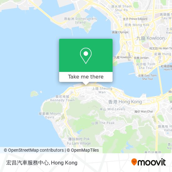 宏昌汽車服務中心 map