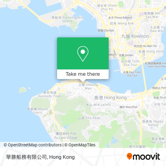 華勝船務有限公司 map