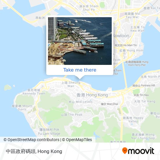 中區政府碼頭 map