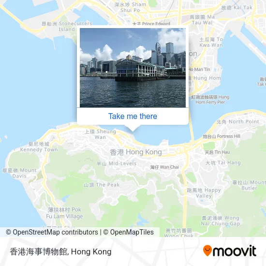 香港海事博物館地圖