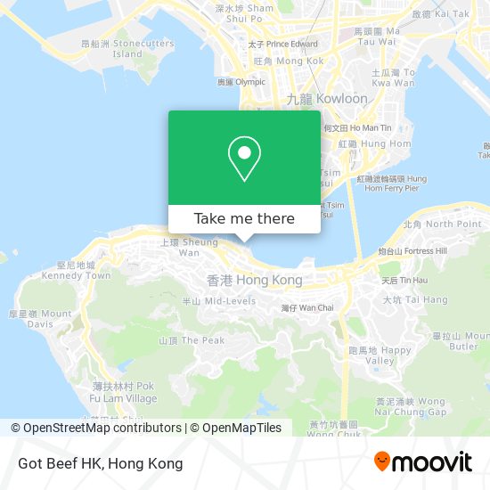 Got Beef HK map