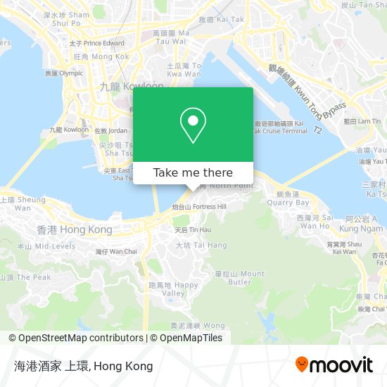 海港酒家 上環 map