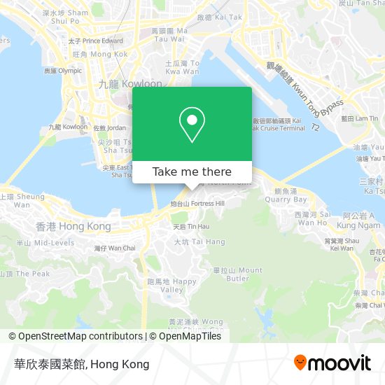 華欣泰國菜館 map