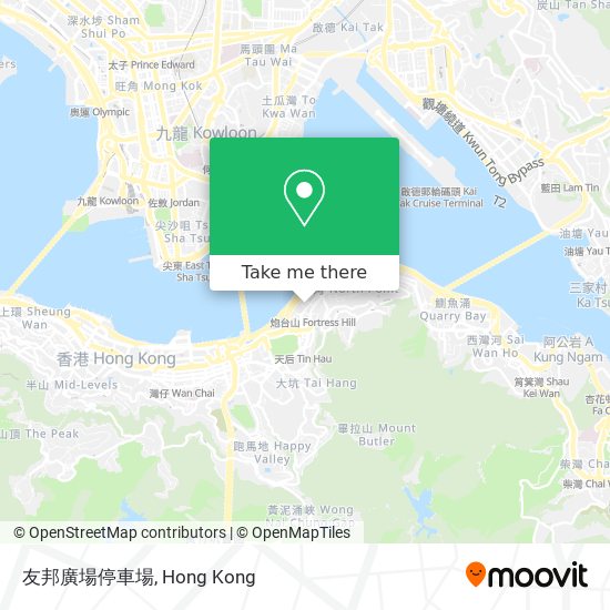 友邦廣場停車場 map