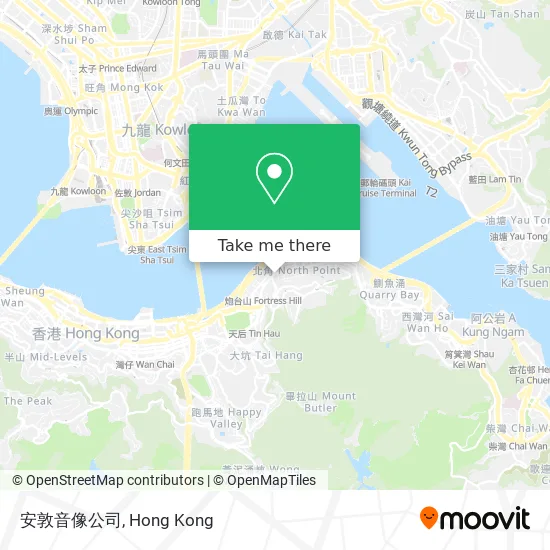 安敦音像公司地圖