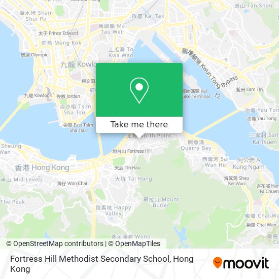 Fortress Hill Methodist Secondary School map