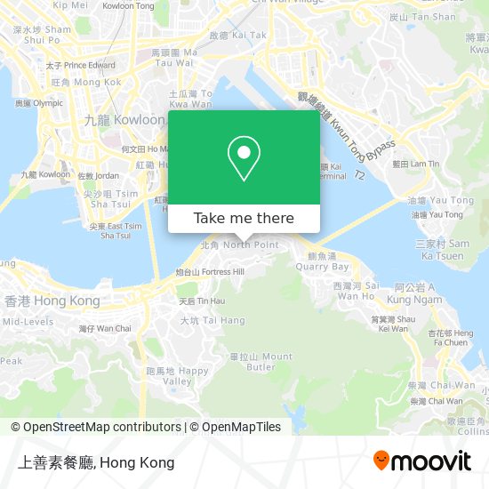 上善素餐廳 map