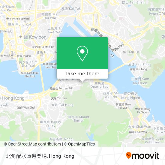 北角配水庫遊樂場 map