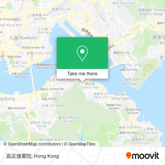 嘉諾撒書院 map
