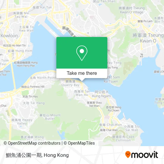 鰂魚涌公園一期地圖