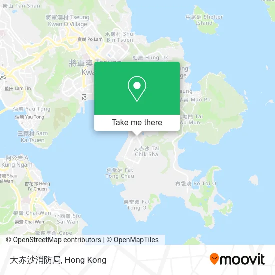 大赤沙消防局 map