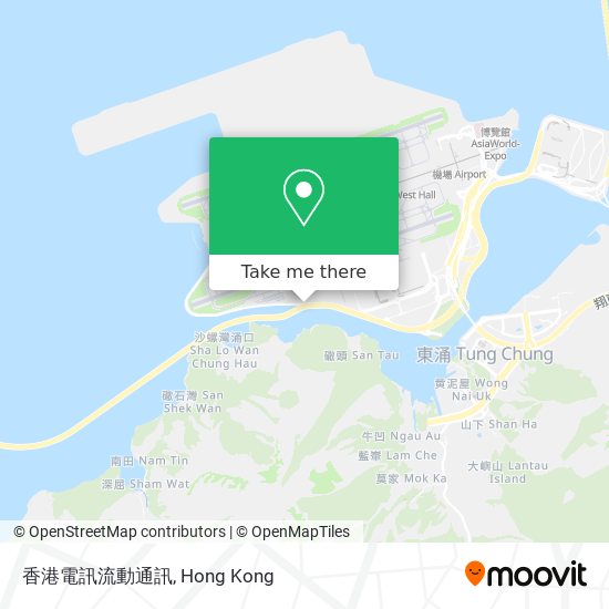 香港電訊流動通訊地圖